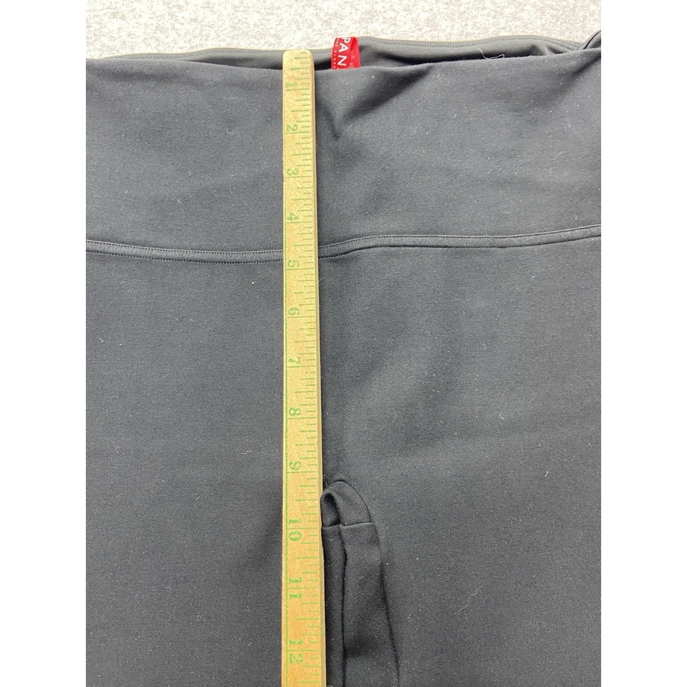 Spanx Leggings Womens Medium Black Skinny Straight Leg High Rise Slimming Pants - Picture 5 of 14